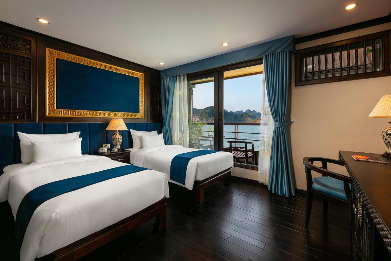 Nostalgia Halong Cruise Hotell Ha Long Exteriör bild
