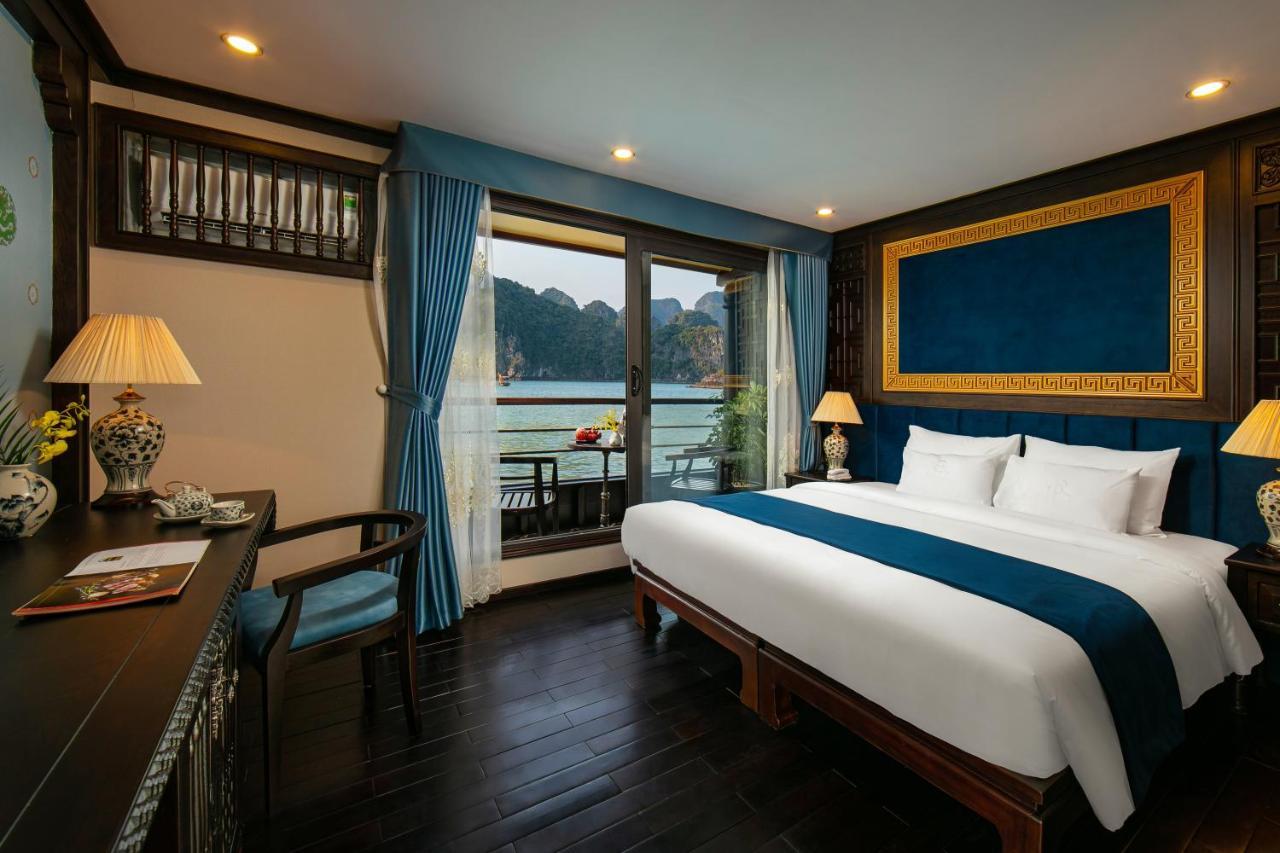 Nostalgia Halong Cruise Hotell Ha Long Exteriör bild